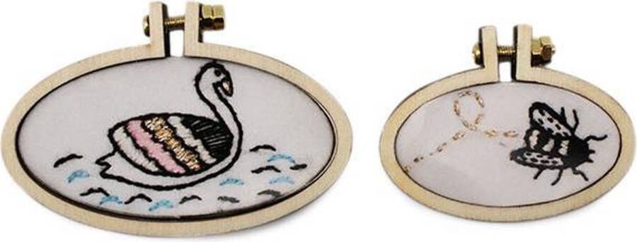 Rico Mini Borduurringen Setje Ovaal