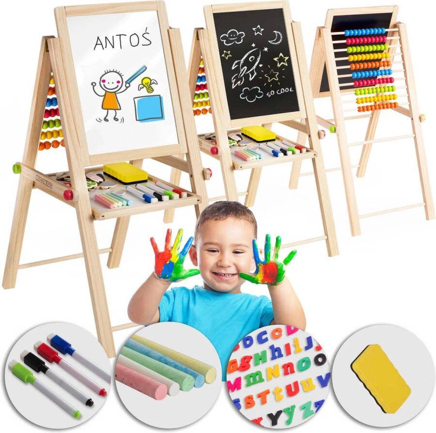 Ricokids opvouwbaar magnetisch krijtbord