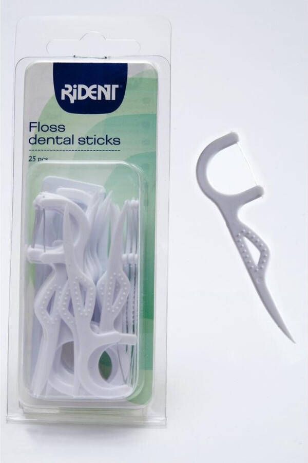 Rident Floss Tandenstokers 25 stuks