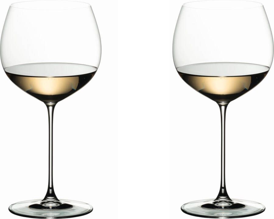 Riedel Witte Wijnglazen Veritas Oaked Chardonnay 2 stuks