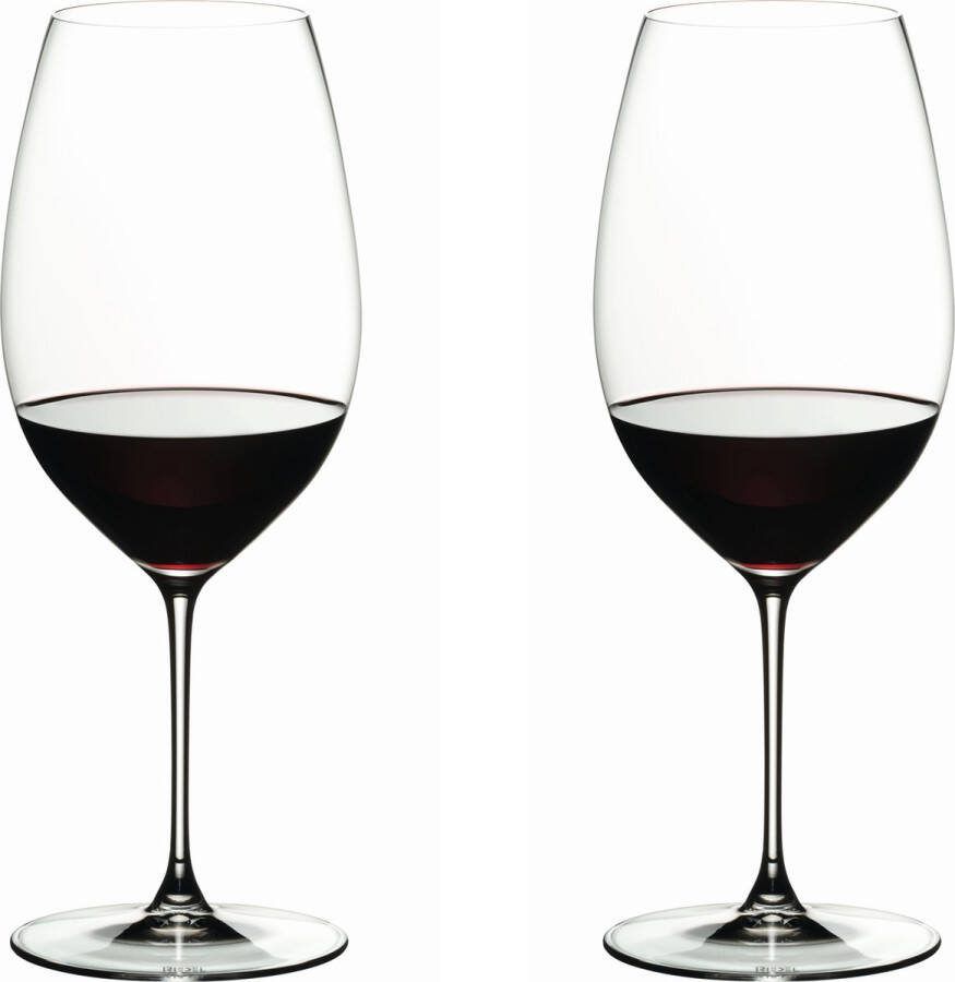 Riedel Rode Wijnglazen Veritas New World Shiraz 650 ml 2 stuks