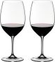 Riedel Rode Wijnglazen Vinum Bordeaux Grand Cru 2 stuks - Thumbnail 1