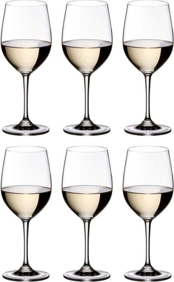 Riedel Witte Wijnglazen Vinum Viognier | Chardonnay 6 Stuks