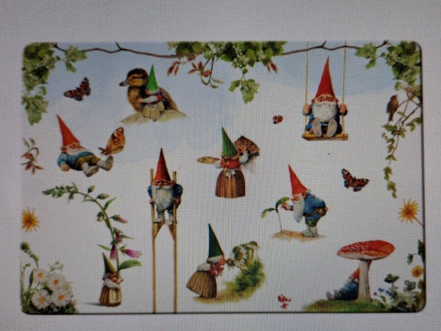 Rien Poortvliet Placemats Kabouter (per 2)