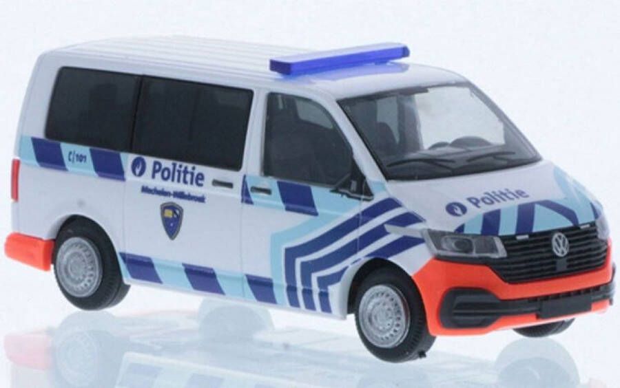 Rietze Schaalmodel VW T6.1 Politie Mechelen (B) schaal 1:87 lengte 5 5cm