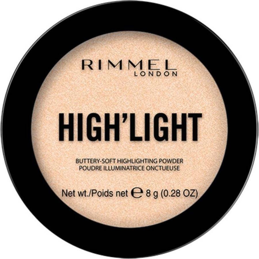 Rimmel London 3x Highlighter gezicht High'Light 001 Stardust