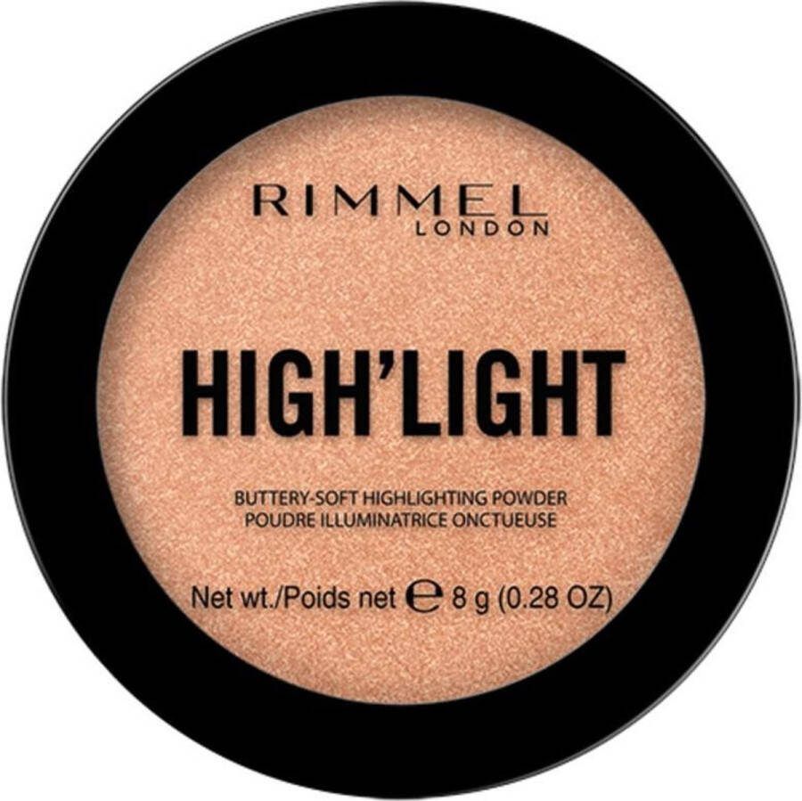 Rimmel London 3x Highlighter gezicht High'Light 003 Afterglow