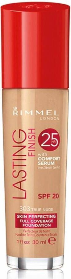 Rimmel London 3x Rimmel Lasting Finish Foundation 303 Sand 30 ml