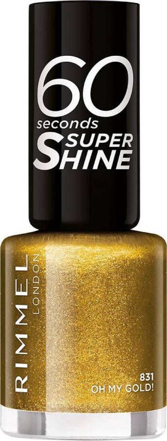 Rimmel London 60 Seconds Nagellak Special Effect Glitter 31 Goud