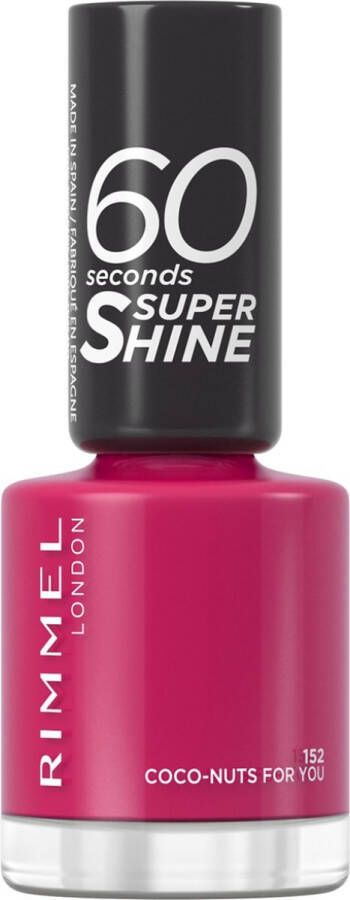 Rimmel London 60 Seconds SuperShine Nagellak 152 Coco Nuts For You