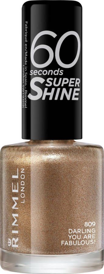 Rimmel London 60 seconds SuperShine Nagellak 809 Darling You Are Fabulous!