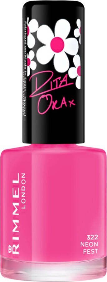 Rimmel London 60 seconds supershine Rita Ora Collection Nagellak 322 Neon Fest