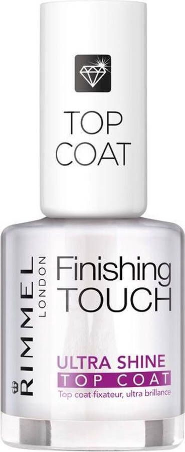 Rimmel London Finishing Touch Ultra Shine nagellak topcoat Transparent