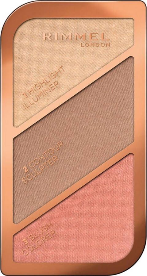Rimmel London Kate Sculpting Palette Gezichtspoeder Coral Glow