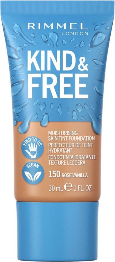 Rimmel London Kind & Free Vegan foundation 150 Rose Vanilla