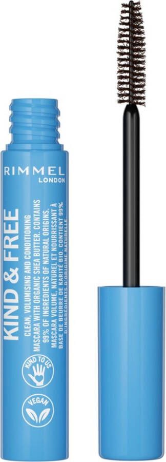 Rimmel London KIND & FREE Vegan Mascara 002 Brown Black