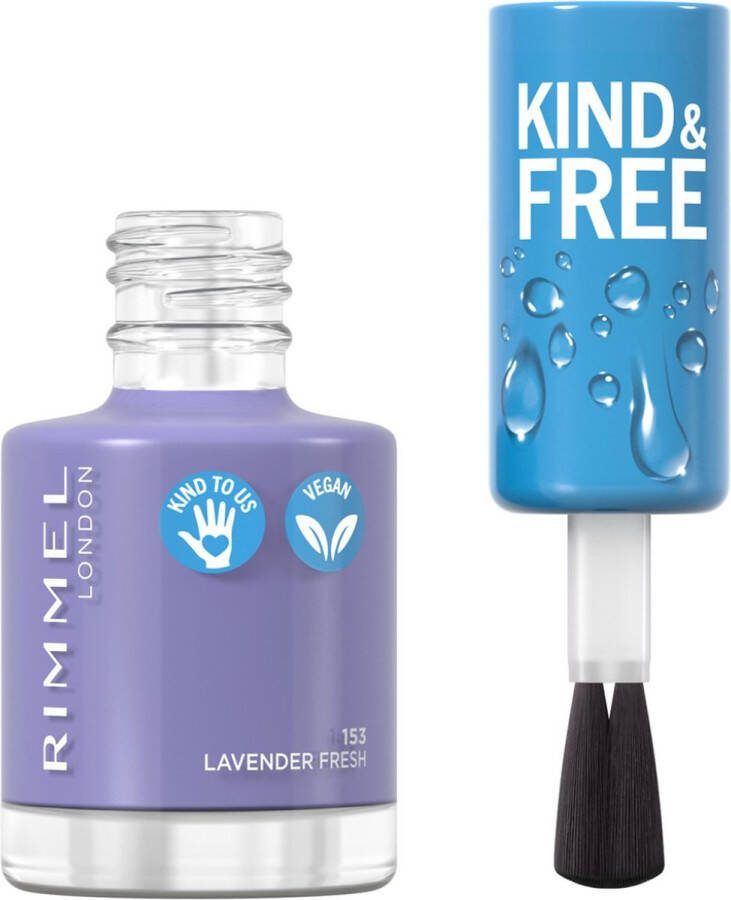 Rimmel London KIND & FREE Vegan Nagellak 153 Lavender Light