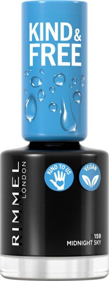 Rimmel London KIND & FREE Vegan Nagellak 159 Midnight Sky