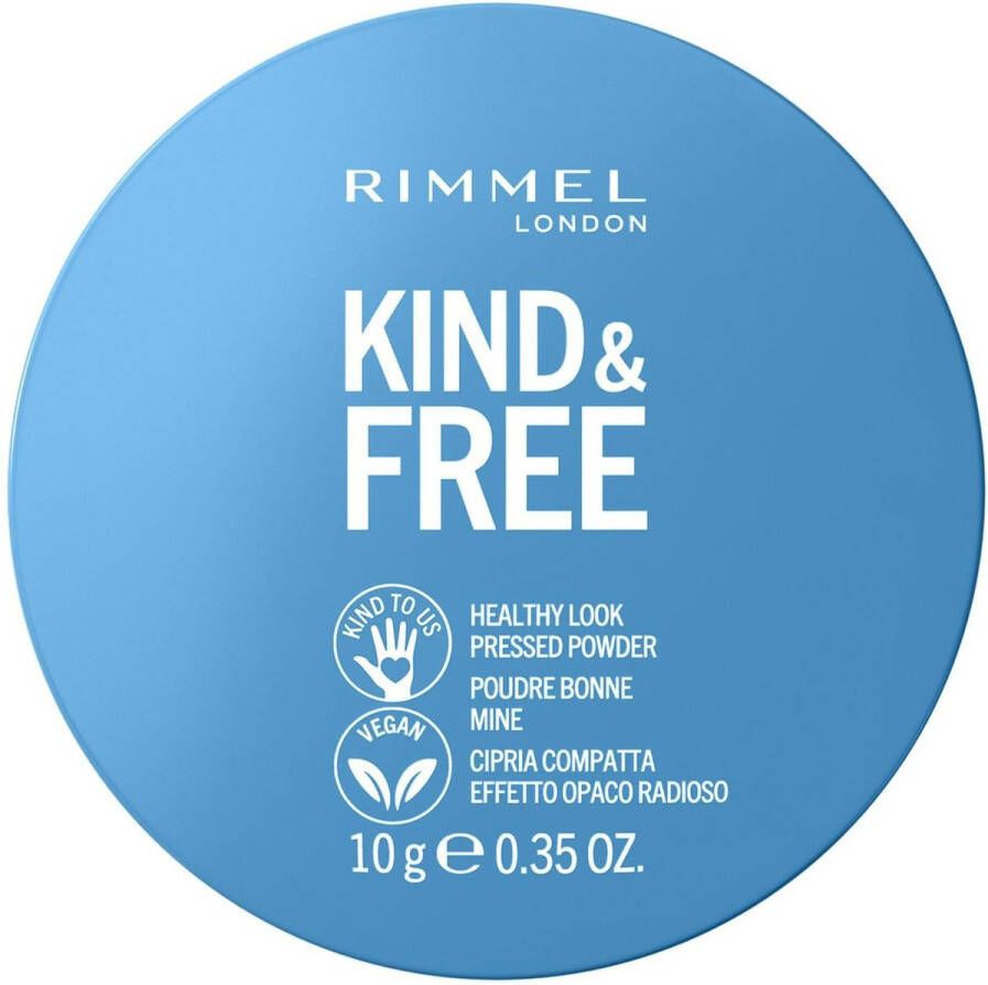 Rimmel London KIND & FREE Vegan Pressed Powder Gezichtspoeder 030 Medium