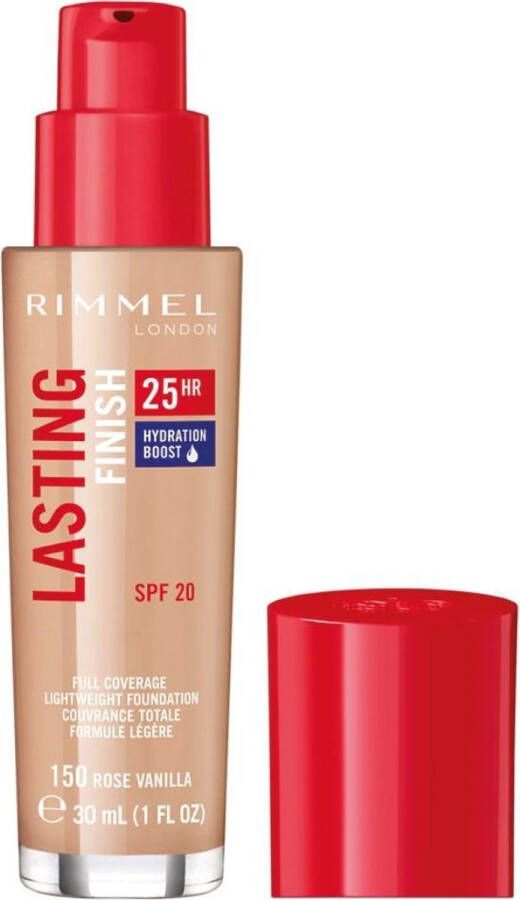 Rimmel London Lasting Finish Foundation 150 Rose Vanilla