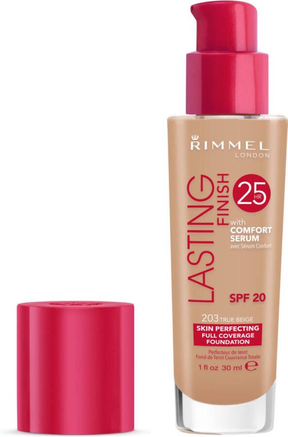 Rimmel London Lasting Finish Foundation 203 True Beige