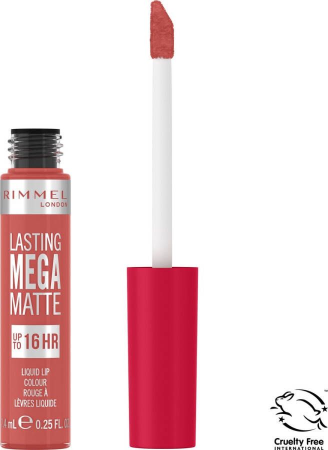 Rimmel London Lasting Mega Matte Liquid Lip Colour Dlouhotrvající Matná Tekutá Rtěnka 7 4 Ml