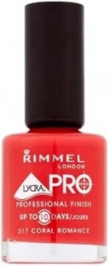 Rimmel London Lycra Pro Professional Finish Nagellak Coral Romance