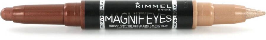 Rimmel London MagnifEyes Xxtreme Double Ended Bruin Oogschaduw en Eyeliner