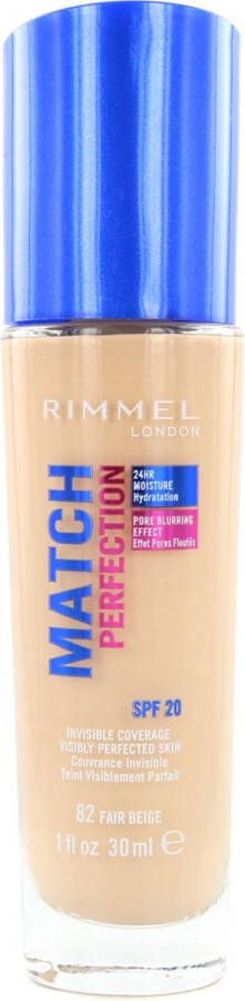 Rimmel London Match Perfection foundation 082 Fair Beige