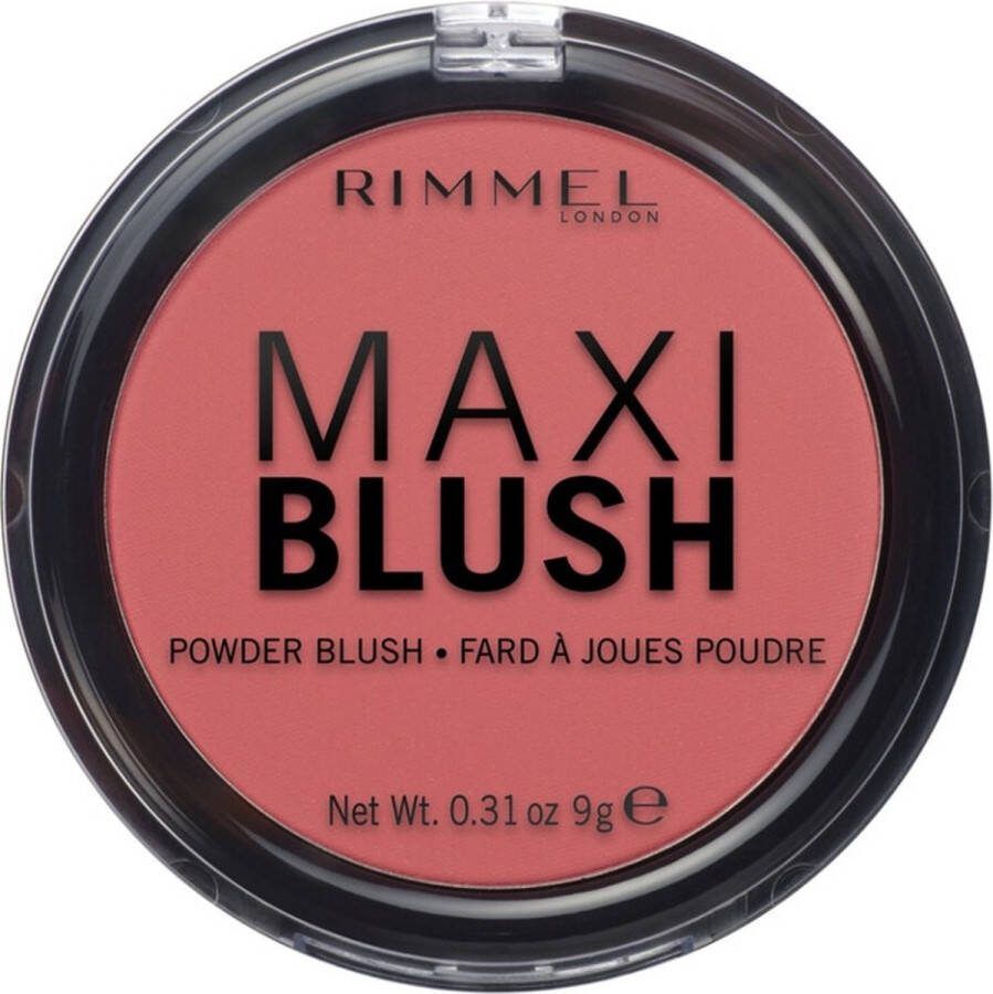 Rimmel London Rimmel Powder Blush Maxi Blush (Powder Blush) 9 G 003 Wild Card