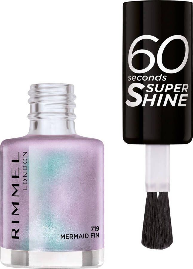 Rimmel London 60 Seconds Supershine nagellak 719 Mermaid Fin