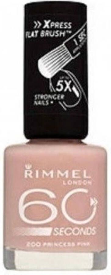 Rimmel London Rimmel 60 seconds finish Nagellak 200 Princess Pink