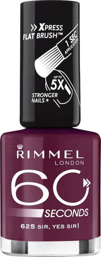 Rimmel London Rimmel 60 seconds finish Nagellak 625 Misty Purple
