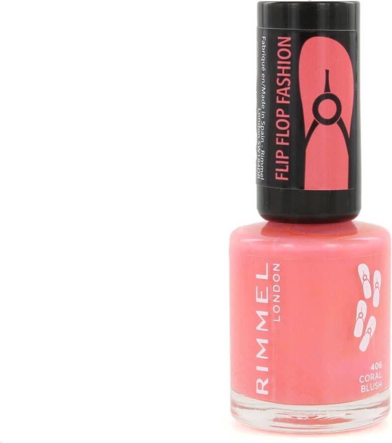 Rimmel London Rimmel 60 Seconds Nagellak 406 Coral Blush