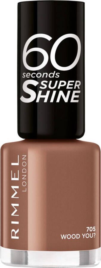 Rimmel London Rimmel 60 Seconds Super Shine Nagellak 705 Wood You?