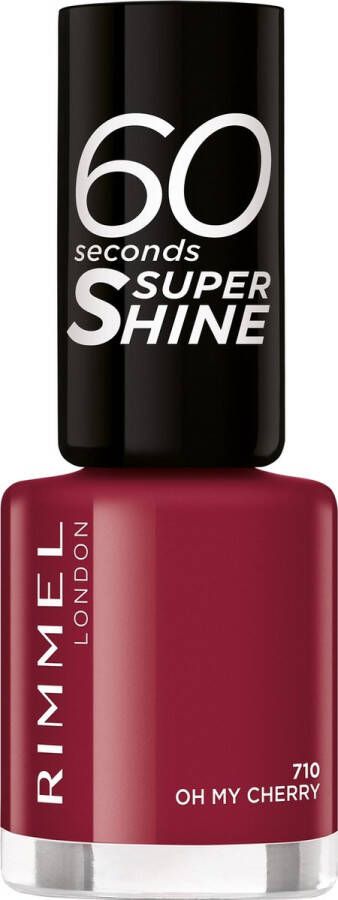 Rimmel London Rimmel 60 Seconds Super Shine Nagellak 710 Oh My Cherry!