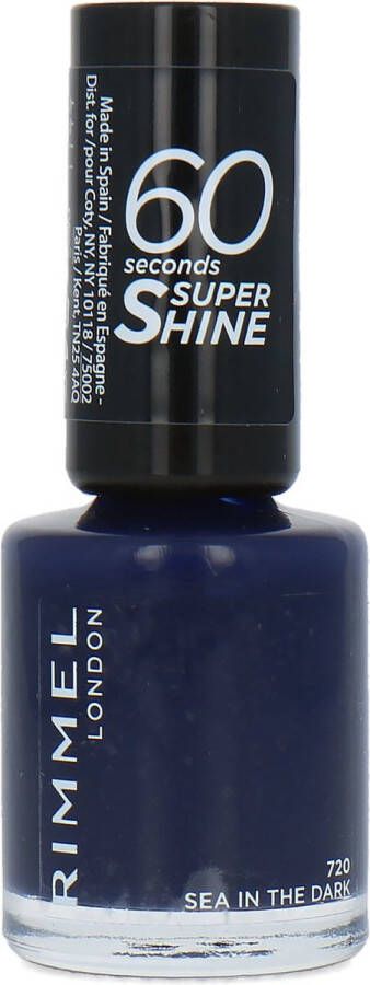 Rimmel London Rimmel 60 Seconds Super Shine Nagellak 720 Sea In The Dark