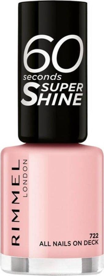 Rimmel London Rimmel 60 Seconds Super Shine Nagellak 722 All Nails On Deck