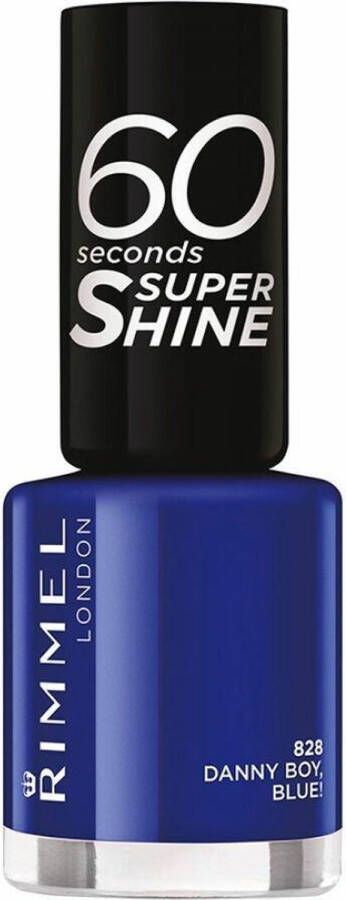 Rimmel London Rimmel 60 seconds supershine nailpolish Danny Boy Blue! Blue