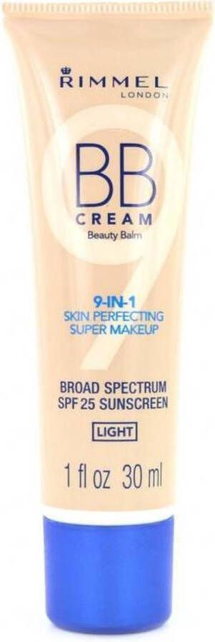 Rimmel London Rimmel 9-in-1 Skin Perfecting Super Makeup BB Cream Light (smalle tube)