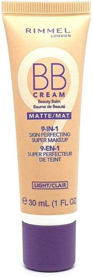 Rimmel London Rimmel BB Cream Matte 9 in 1 Light Clair Make-up 30 ml