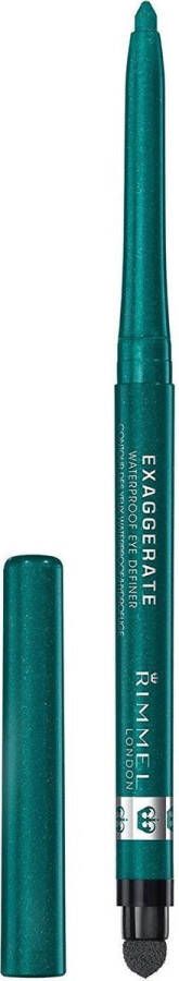 Rimmel London Rimmel Exaggerate Waterproof Eye Definer 250 Emerald Sparkle