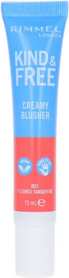 Rimmel London Rimmel Kind & Free Creamy Blusher 002 Flushed Tangerine