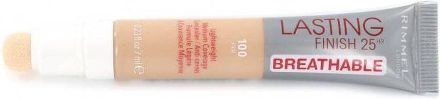 Rimmel London Rimmel Lasting Finish 25 HR Breathable Concealer 100 Fair