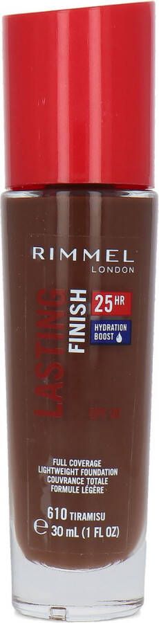 Rimmel London Rimmel Lasting Finish 25 HR Foundation 610 Tiramisu