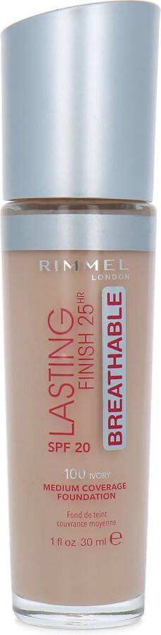 Rimmel London Rimmel Lasting Finish Breathable Foundation 103 True Ivory
