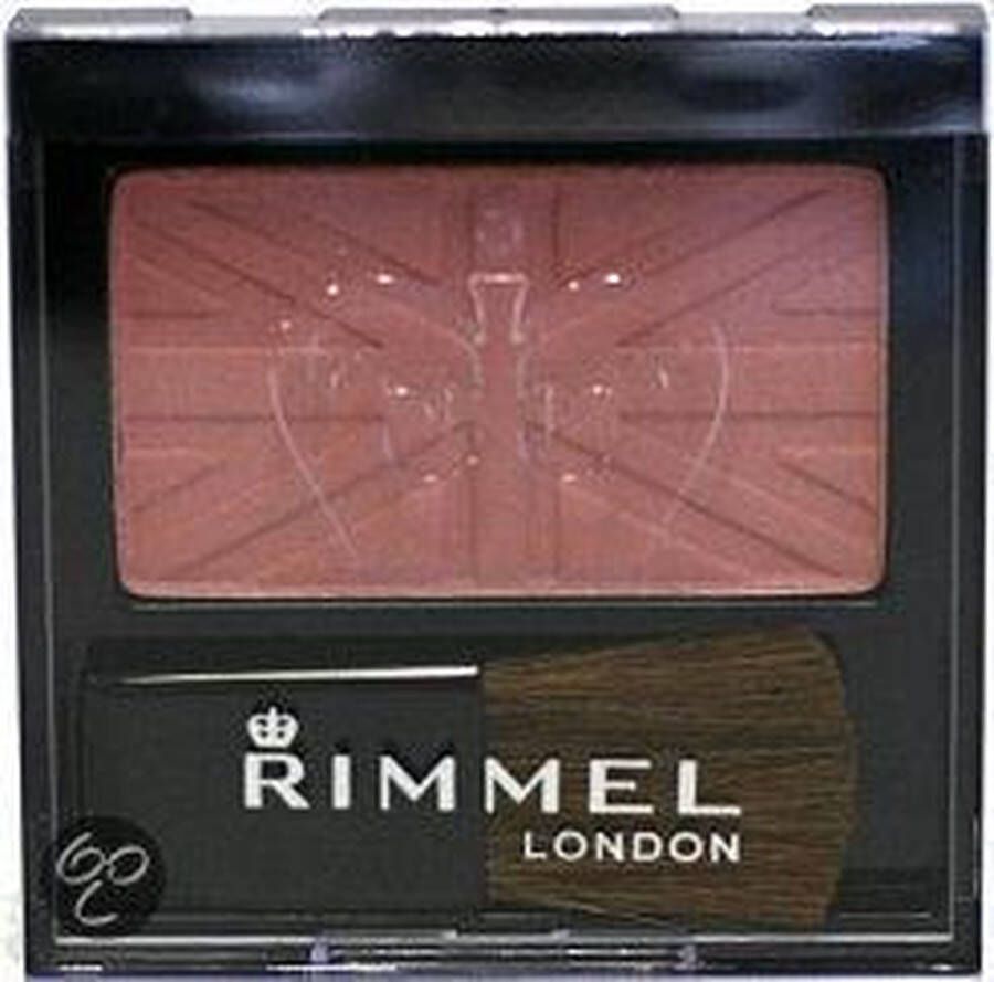 Rimmel London Rimmel Lasting Finish Mono Blush with brush 115 Mauve Cool Bronzingpoeder & Blush