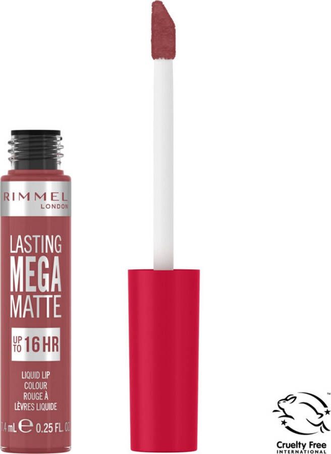 Rimmel London Lasting Mega Matte Liquid Lip lipgloss 210 Rose & Shine