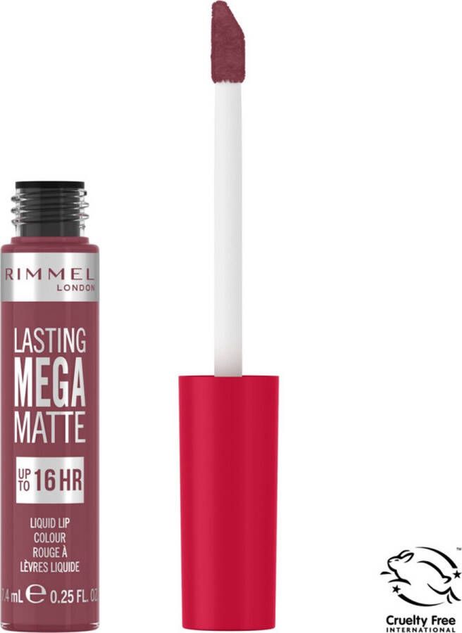 Rimmel London Lasting Mega Matte Liquid Lip lipgloss 900 Ravishing Rose