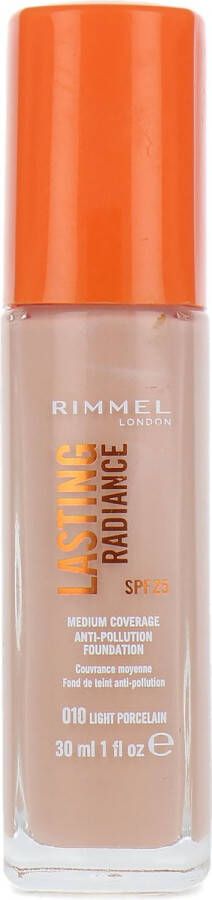 Rimmel London Rimmel Lasting Radiance Foundation 010 Light Porcelain